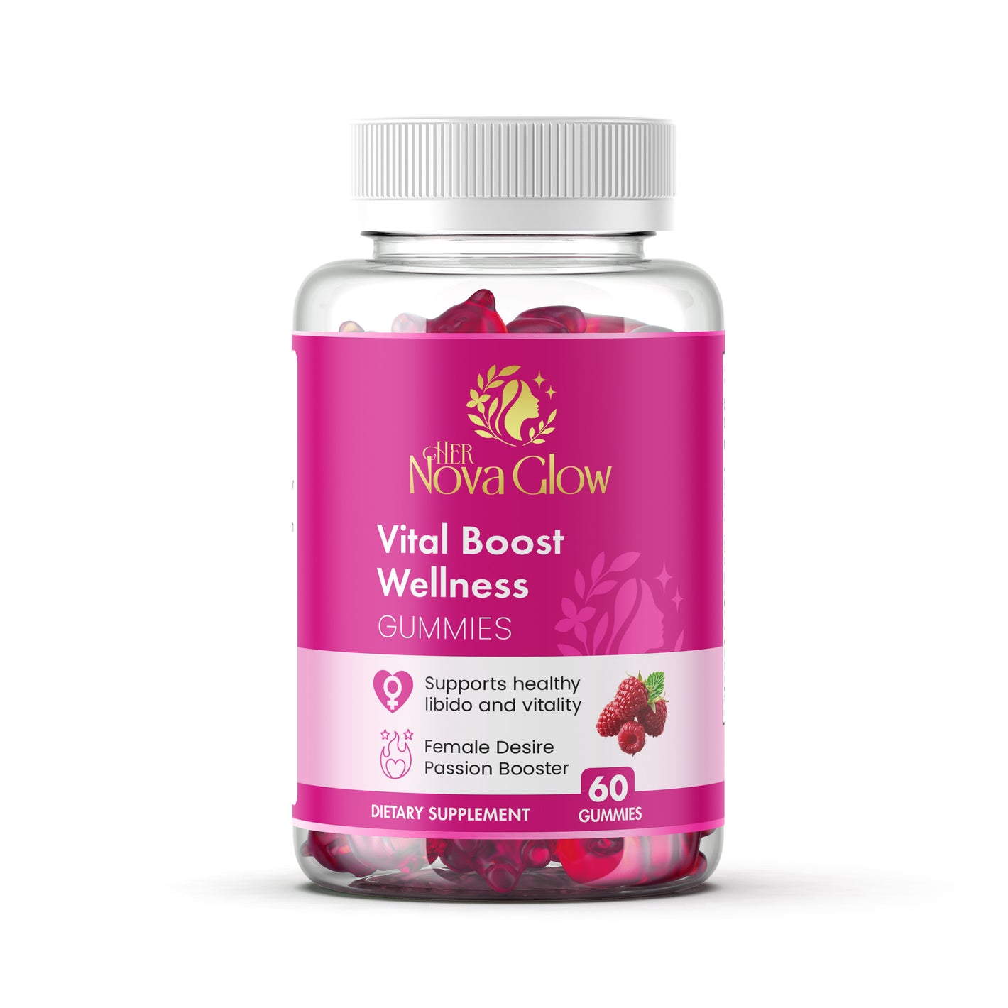 Vital Boost Wellness Gummies | Her Nova Glow