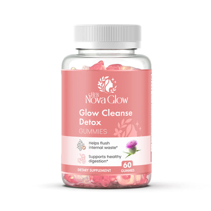 Glow Cleanse Detox Gummies | Her Nova Glow