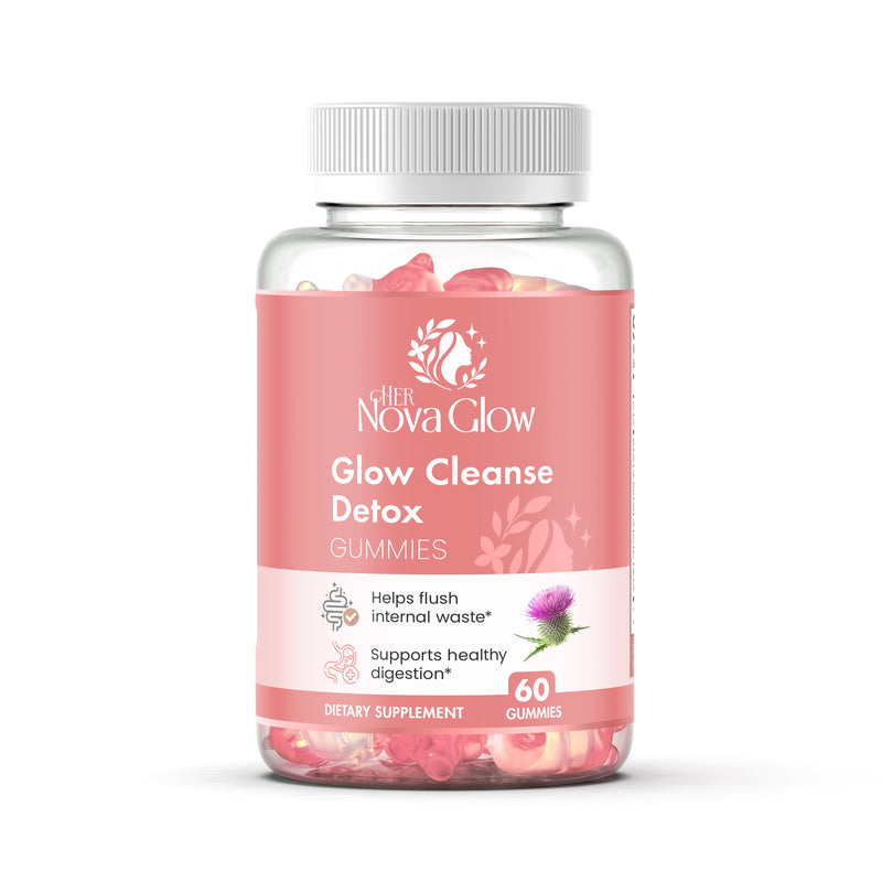 Glow Cleanse Detox Gummies | Her Nova Glow